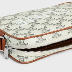 Hot Medium Messenger Bag in Triomphe Canvas with print Triomphe Canvas | Categories·Cross-Body Bags