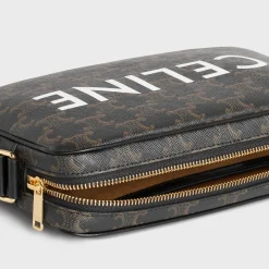Best Medium Messenger Bag in Triomphe Canvas with Print Categories·Cross-Body Bags