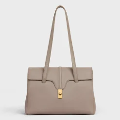 Sale Medium Soft 16 Bag in Supple Grained Calfskin Women More Lines·Other Lines | Categories·Hobo And Tote Bags