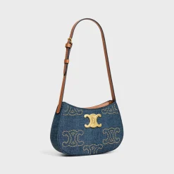 Fashion MEDIUM TILLY BAG in WITH TRIOMPHE STUDS AND CALFSKIN Women More Lines·Tilly | Categories·Shoulder Bags