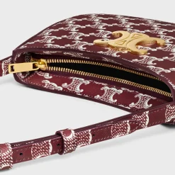 Clearance MEDIUM TILLY BAG in TRIOMPHE CANVAS TWO-TONE Women Triomphe Canvas | More Lines·Tilly
