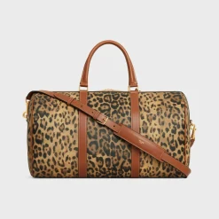 Sale Medium Travel Bag in canvas with print Triomphe Canvas | Categories·Business And Travel Bags