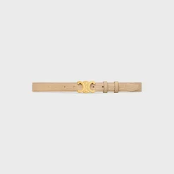 Online Medium Triomphe Belt in ALLIGATOR Women Triomphe