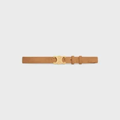 Sale Medium Triomphe Belt in SUEDE CALFSKIN Women Triomphe