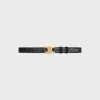 Sale Medium Triomphe Belt in Suede Goatskin with strass Women Triomphe
