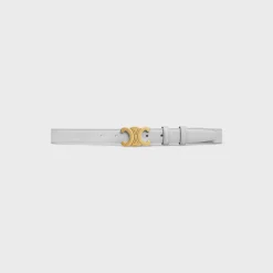 Discount Medium Triomphe Belt in Taurillon Leather Women Triomphe
