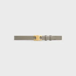 Discount Medium Triomphe Belt in Taurillon Leather Women Triomphe