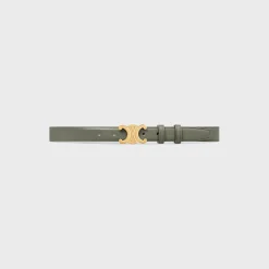 Fashion Medium Triomphe Belt in Taurillon Leather Women Triomphe