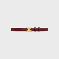 Discount Medium Triomphe Belt in Taurillon Leather Women Triomphe