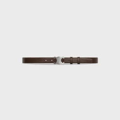 Sale Medium Triomphe Belt in Taurillon Leather Belts