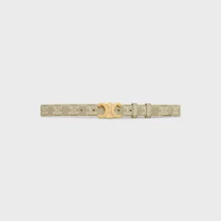 Fashion Medium Triomphe Belt in Triomphe Canvas Women Triomphe