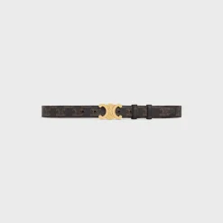 Fashion Medium Triomphe Belt in Triomphe Canvas Women Triomphe