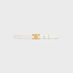 Fashion Medium Triomphe Belt in Taurillon Leather Women Triomphe