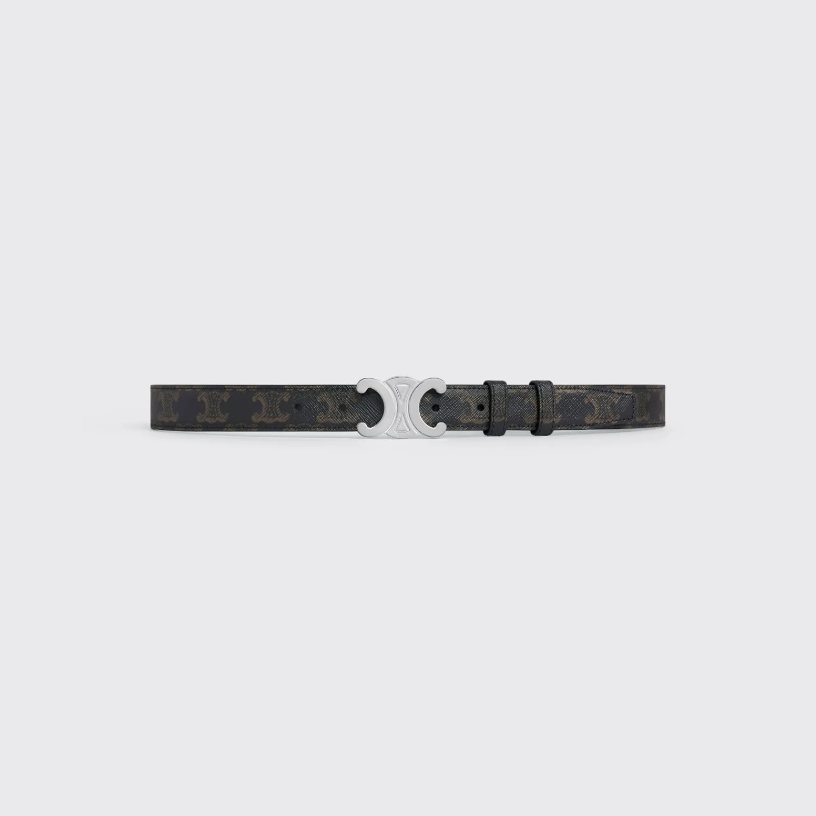 Clearance Medium Triomphe Belt in Triomphe Canvas Belts