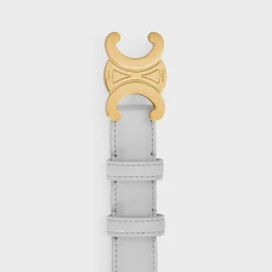 Discount Medium Triomphe Belt in Taurillon Leather Women Triomphe