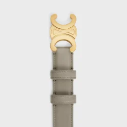 Discount Medium Triomphe Belt in Taurillon Leather Women Triomphe