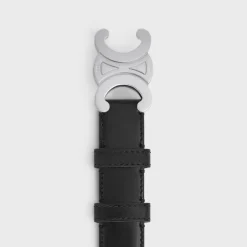 Best Medium Triomphe Belt in Taurillon Leather Belts