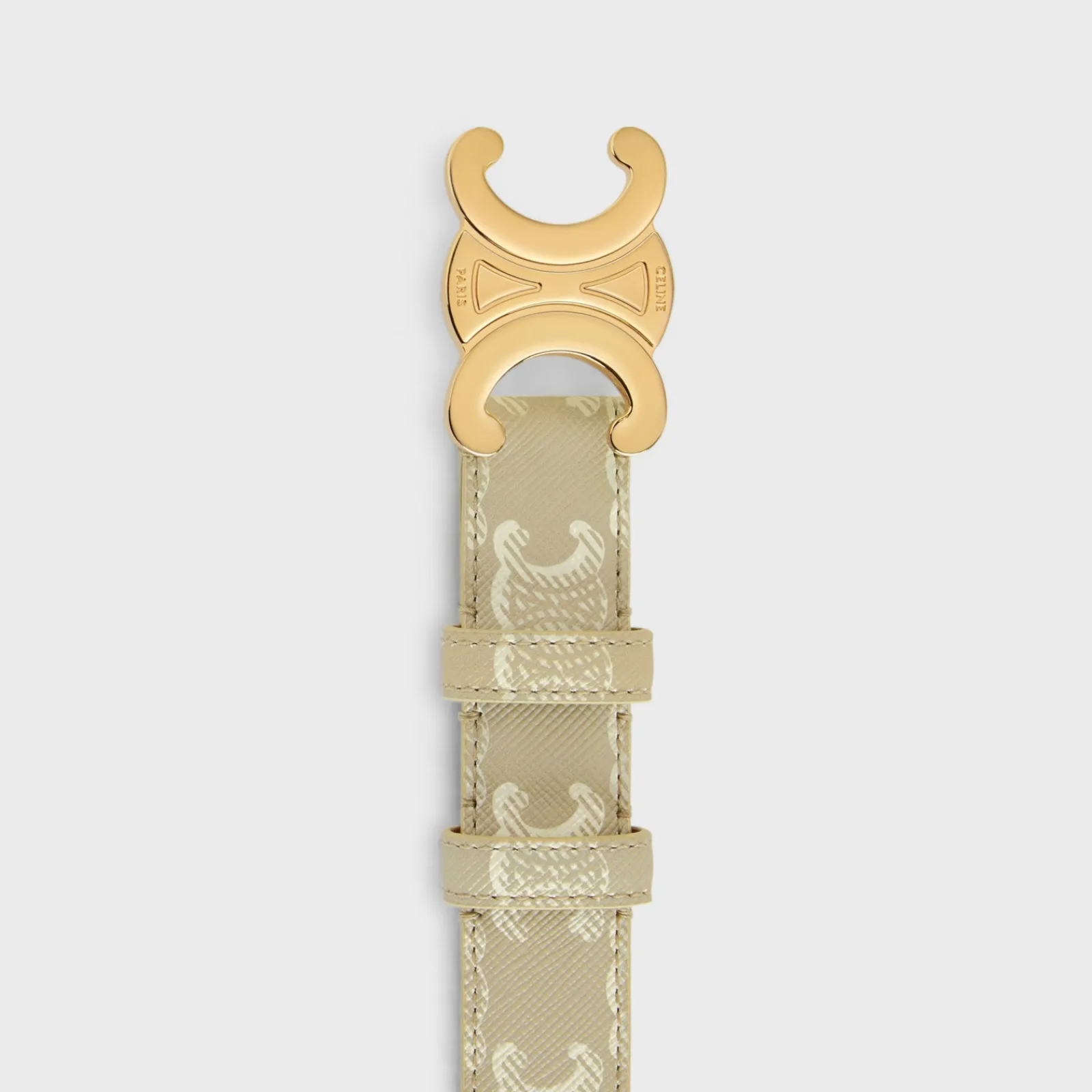 Fashion Medium Triomphe Belt in Triomphe Canvas Women Triomphe
