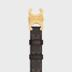 Fashion Medium Triomphe Belt in Triomphe Canvas Women Triomphe