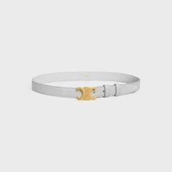 Discount Medium Triomphe Belt in Taurillon Leather Women Triomphe