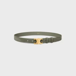 Fashion Medium Triomphe Belt in Taurillon Leather Women Triomphe