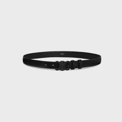 Best Medium Triomphe Belt in Taurillon Leather Women Triomphe