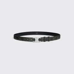 Clearance Medium Triomphe Belt in Triomphe Canvas Belts
