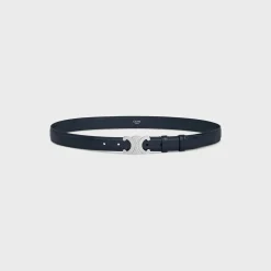 Outlet Medium Triomphe Belt in Taurillon Leather Belts