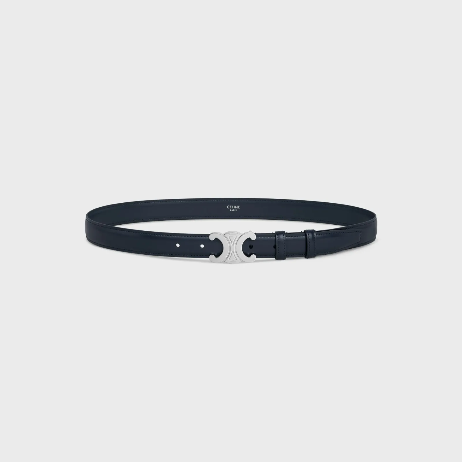 Outlet Medium Triomphe Belt in Taurillon Leather Belts