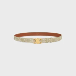 Fashion Medium Triomphe Belt in Triomphe Canvas Women Triomphe