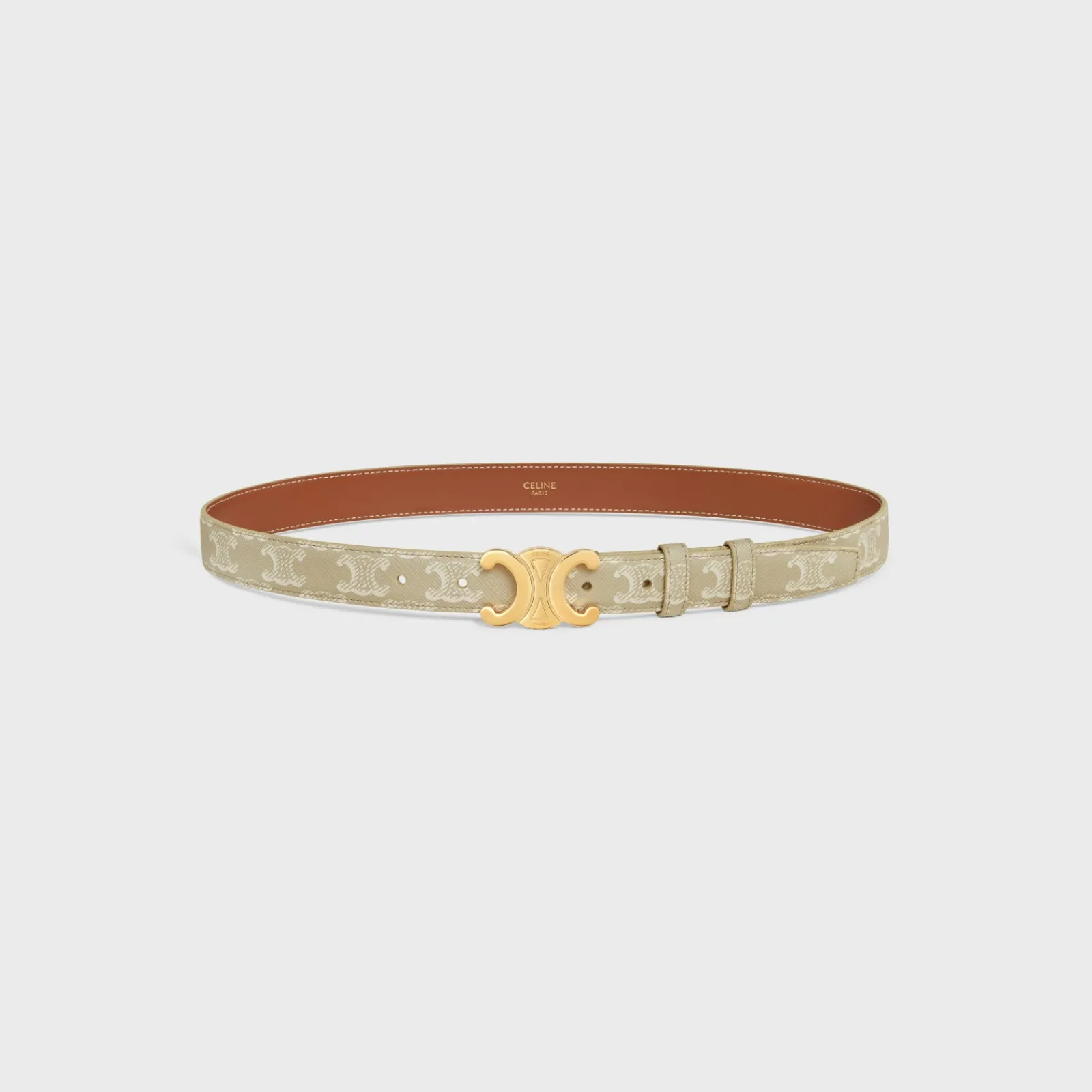 Fashion Medium Triomphe Belt in Triomphe Canvas Women Triomphe