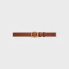 Outlet MEDIUM TWIN TRIOMPHE BELT in VINTAGE CALFSKIN Women Other Lines