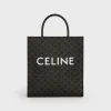 Clearance Medium Vertical Cabas in Triomphe Canvas with Print Triomphe Canvas | Categories·Tote Bags