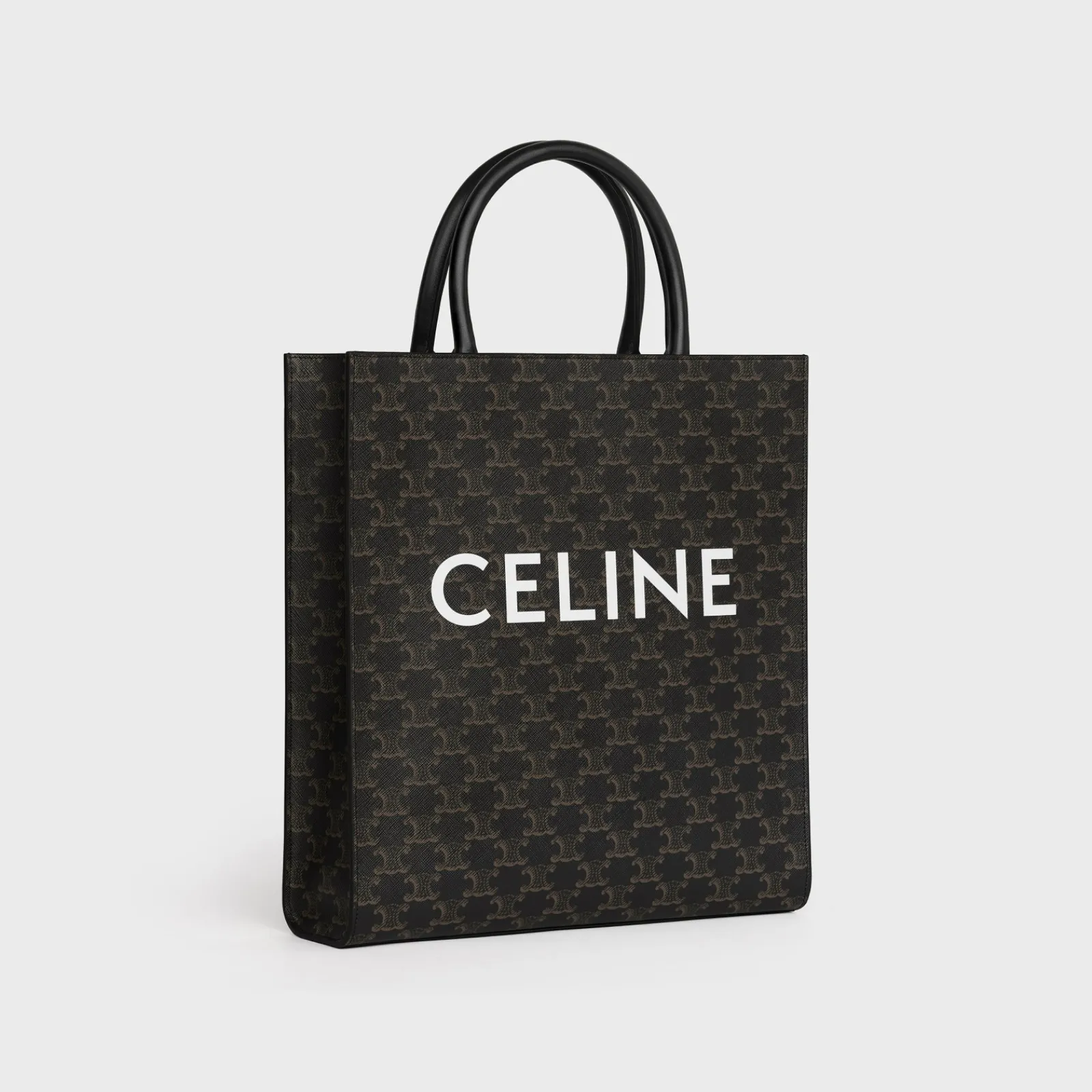 Clearance Medium Vertical Cabas in Triomphe Canvas with Print Triomphe Canvas | Categories·Tote Bags