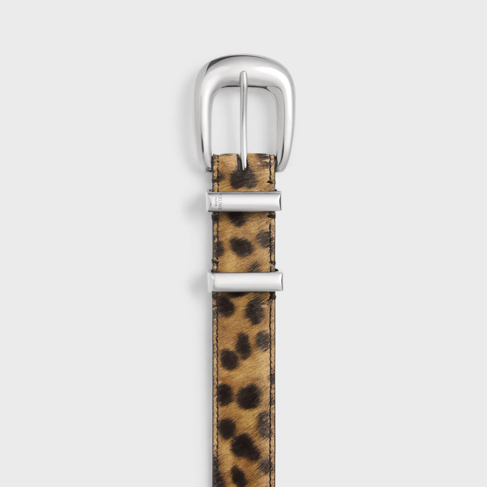 Fashion MEDIUM WESTERN BELT in PONY CALFSKIN WITH PRINT Belts