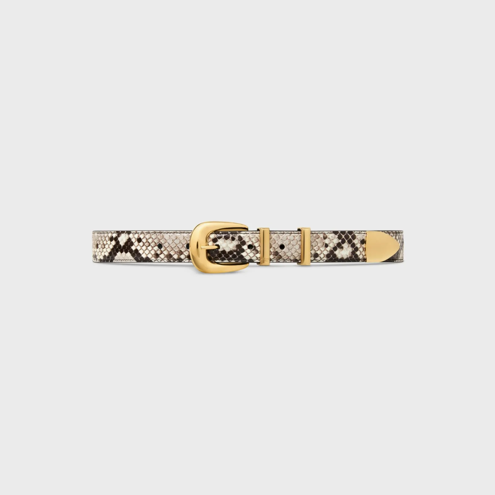 Fashion MEDIUM WESTERN BELT in PYTHON Women Western