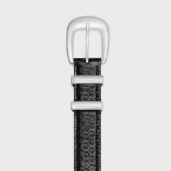 Outlet MEDIUM WESTERN BELT in Python Belts