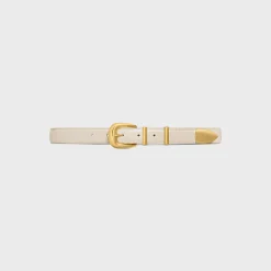 Hot MEDIUM WESTERN BELT in Taurillon Leather Women Western