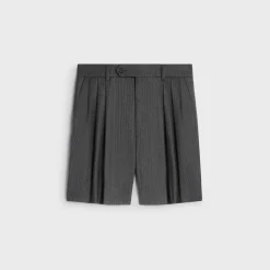Sale men s shorts in cashmere and wool flannel Women Pants And Shorts