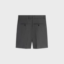Sale men s shorts in cashmere and wool flannel Women Pants And Shorts