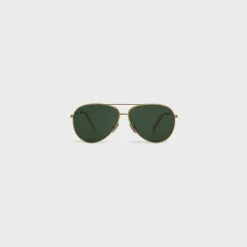 Clearance METAL FRAME 02 SUNGLASSES IN METAL WITH MINERAL GLASS LENSES Women Metal Frame | Categories·Round