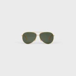 Fashion METAL FRAME 01 SUNGLASSES IN METAL WITH MINERAL GLASS LENSES Sunglasses