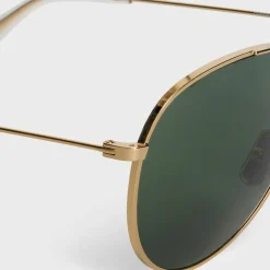 Clearance METAL FRAME 02 SUNGLASSES IN METAL WITH MINERAL GLASS LENSES Women Metal Frame | Categories·Round