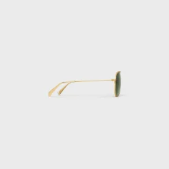 Fashion METAL FRAME 01 SUNGLASSES IN METAL WITH MINERAL GLASS LENSES Sunglasses
