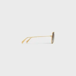 Hot METAL FRAME 01 SUNGLASSES IN METAL WITH POLARIZED LENSES Sunglasses