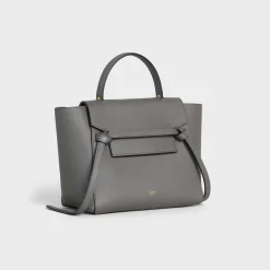 Outlet Micro Belt bag in grained calfskin Women More Lines·Belt Bag | Categories·Cross-Body Bags