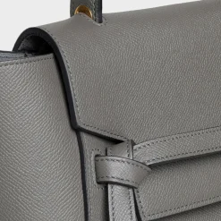 Outlet Micro Belt bag in grained calfskin Women More Lines·Belt Bag | Categories·Cross-Body Bags