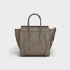 Discount Micro Luggage handbag in drummed calfskin Women More Lines·Other Lines