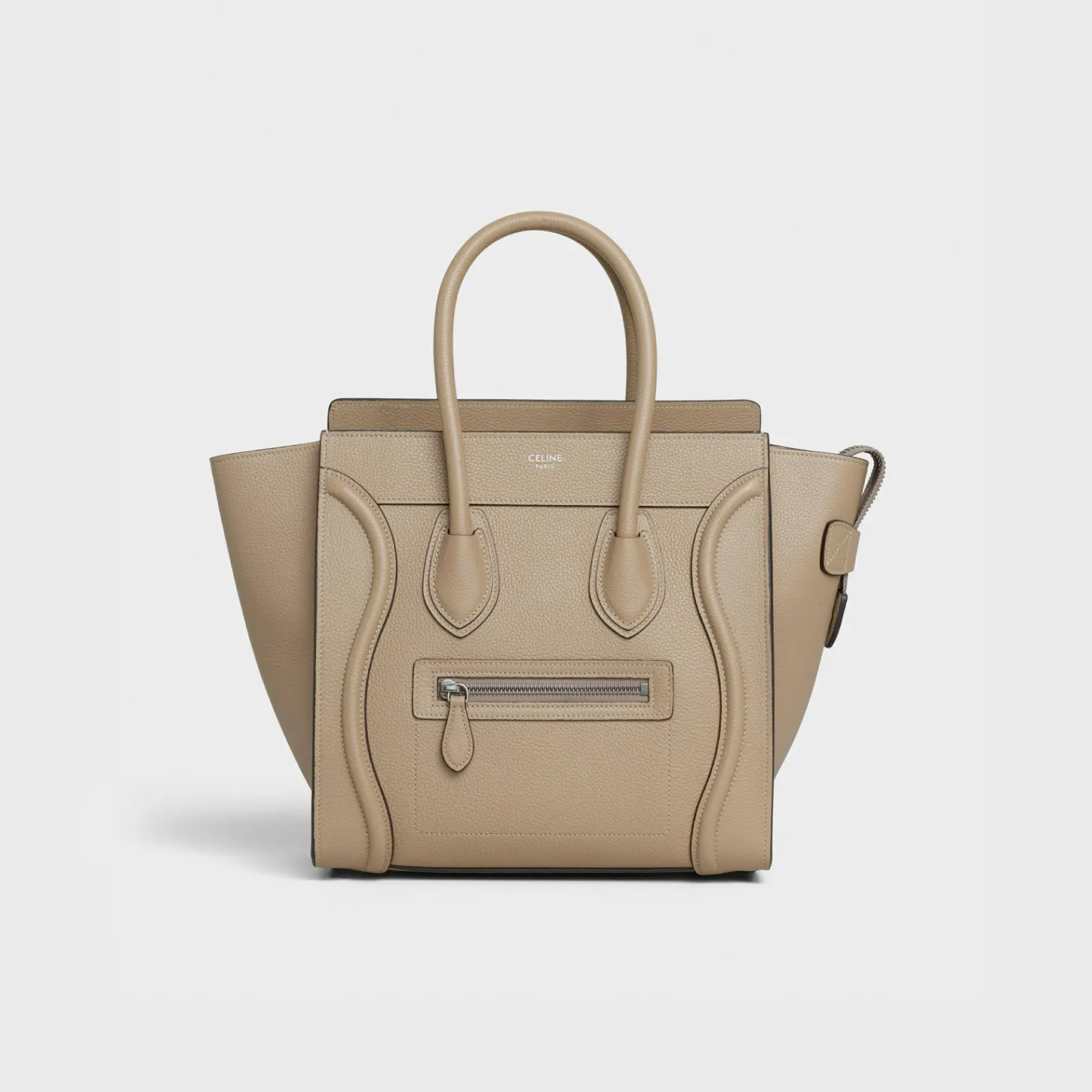 Discount Micro Luggage handbag in drummed calfskin Women More Lines·Other Lines