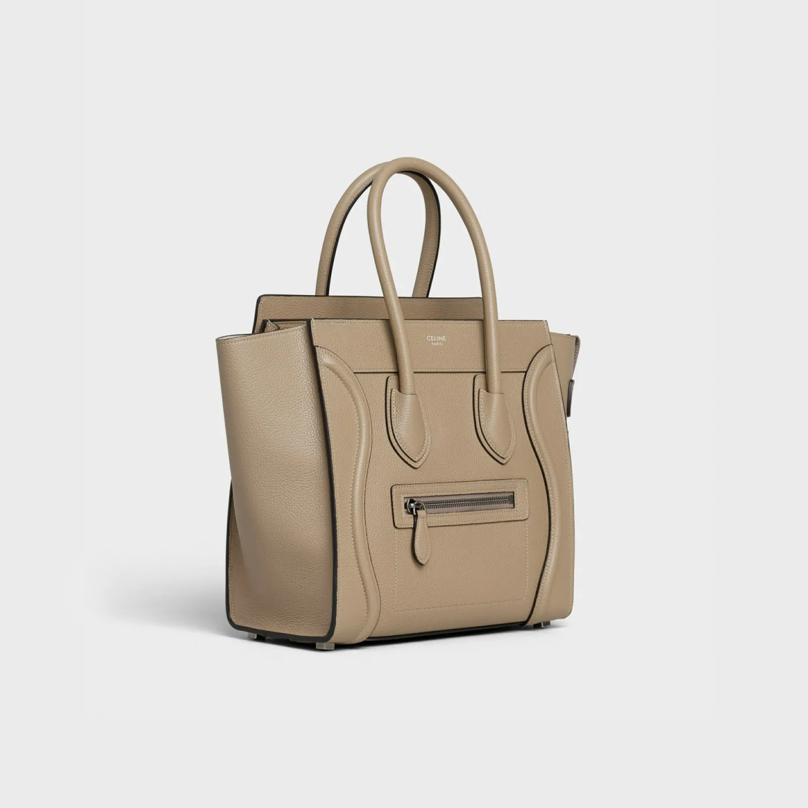 Discount Micro Luggage handbag in drummed calfskin Women More Lines·Other Lines